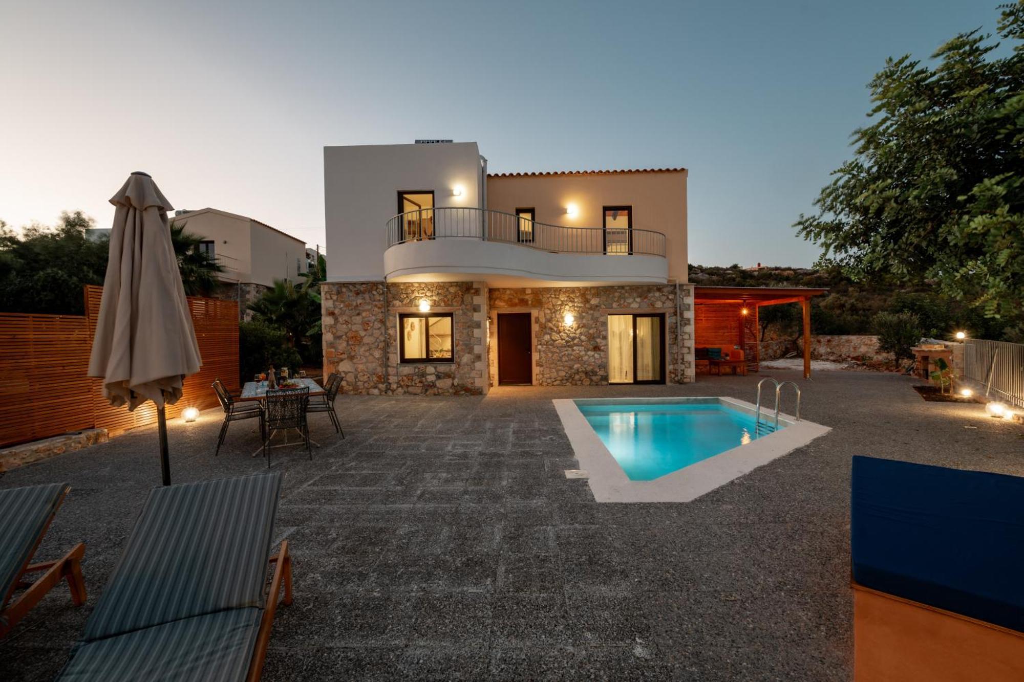 Istros Villas - With Pools, Bbq & Heated Spa Whirlpools, By Thinkvilla Korakiaí Exterior foto